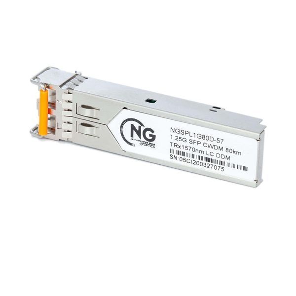 Оптичний модуль NG OPTICS SFP 1.25G CWDM 80km TX 1310nm, DDM, LC MED006351 фото