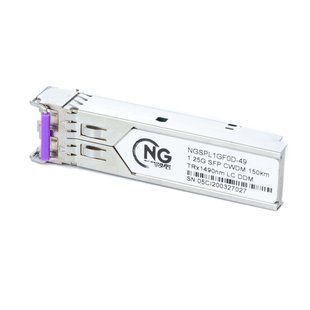 Оптичний модуль NG OPTICS SFP 1.25G CWDM 150km TX 1510nm, DDM, LC MED000397 фото