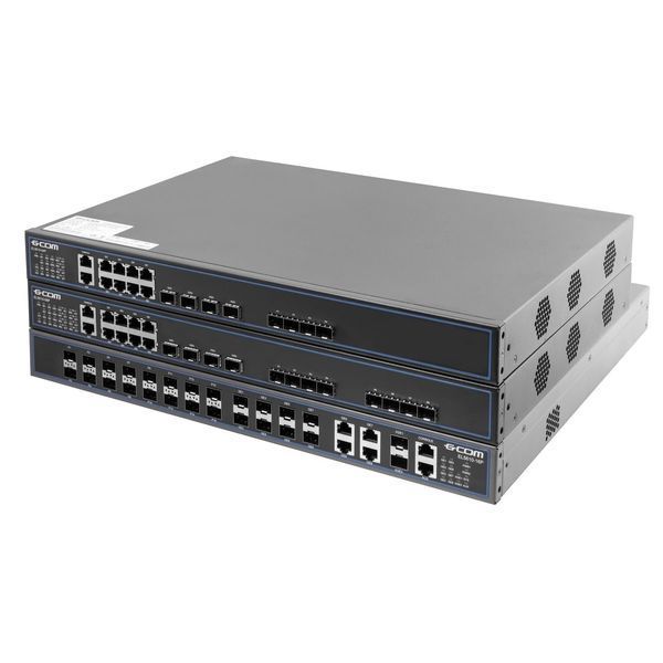 Термінал оптичної лінії GCOM OLT EPON EL5610-04P 4 downlink 1000M PONпорта, 4 uplink GE портов 3944 фото