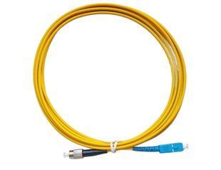 Оптичний патчкорд NG OPTICS FC/UPC-SC/UPC - 2m, 3mm, G657A1, LSZH, simplex MED006311 фото