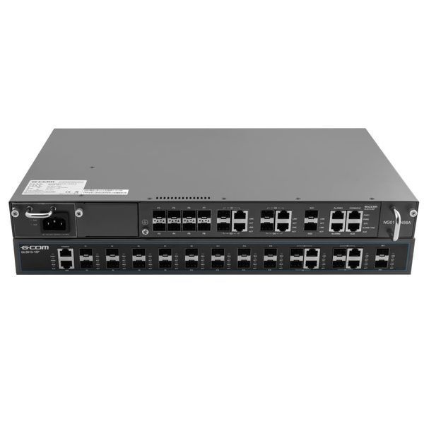 Термінал оптичної лінії GCOM OLT GPON GL5610-08P 8 downlink 1000M PONпорта, 8 uplink GE портов 3946 фото
