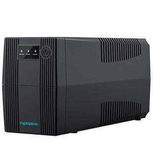 ДБЖ Marsriva MR-UF600, 600ВА/360Вт, Line-Interactive, LED version, 2хSchuko, 1*12V/7Ah MR-UF600 фото