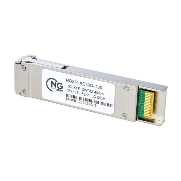 Оптичний модуль NG OPTICS XFP 10G DWDM 40km TX1545.32nm (40Ch), DDM, LC MED001131 фото