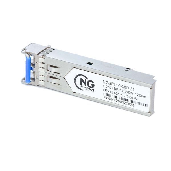 Оптичний модуль NG OPTICS SFP 1.25G CWDM 120km TX 1470nm, DDM, LC MED001801 фото