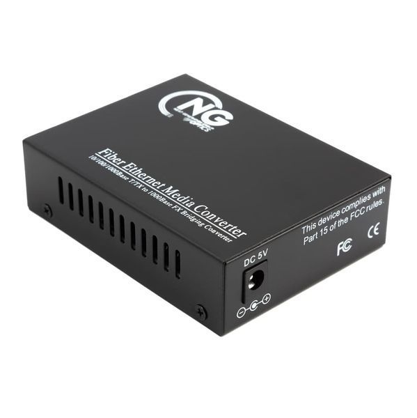 Медіаконвертер NG OPTICS 10/100M-1SM-1550nm-25км 4099 фото